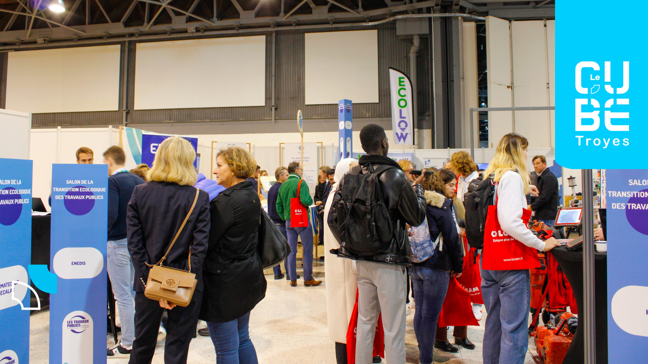 Le Salon de la Transition Écologique des Travaux Publics s&rsquo;est tenu au Cube le vendredi 18 octobre